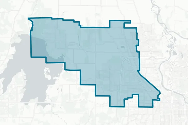 Bethel School District No. 52 — detail map