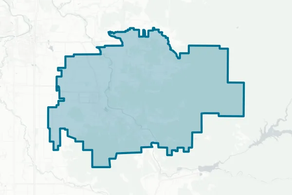 Lebanon Community School District No. 9 — detail map