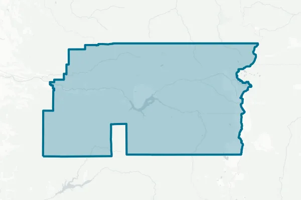 Santiam Canyon School District — detail map