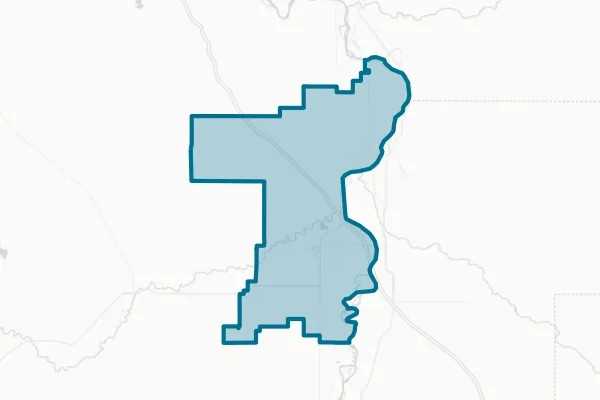 Ontario School District — detail map