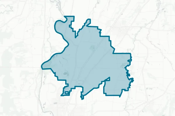 Gervais School District #1 — detail map