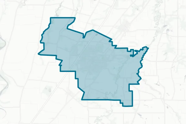 Woodburn School District No 103 — detail map