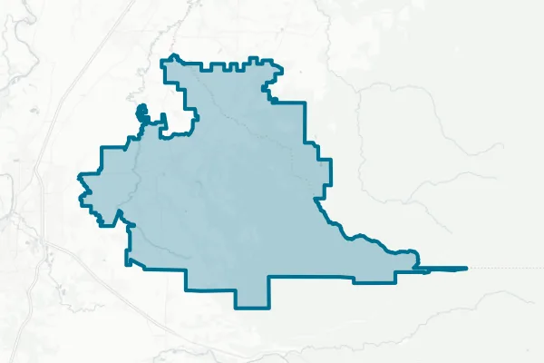 Silver Falls School District — detail map