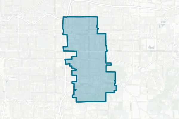 David Douglas School District — detail map