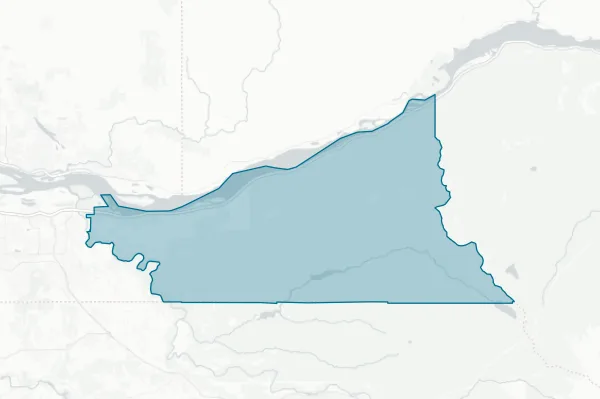 Corbett School District — detail map