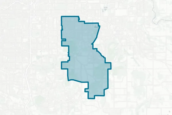 Centennial School District — detail map