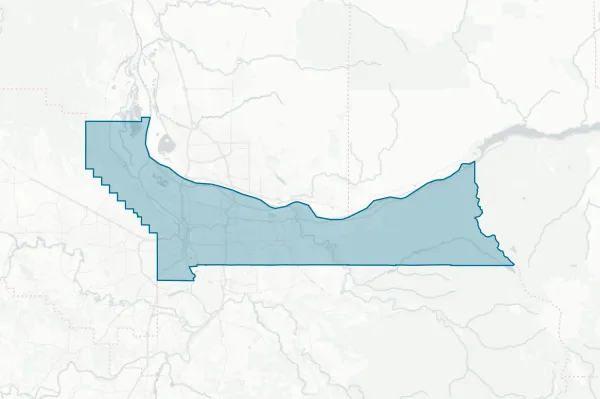Multnomah County School District No. 3 — detail map