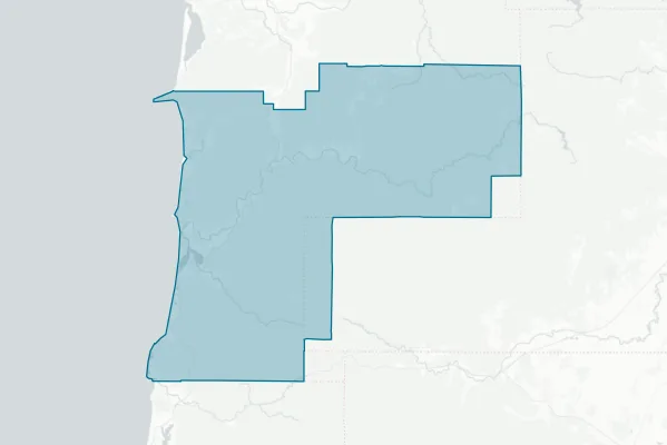 Nestucca Valley School District — detail map