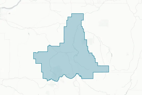 Union County School District #1 — detail map