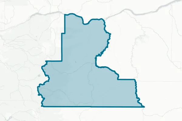 Wasco County — detail map