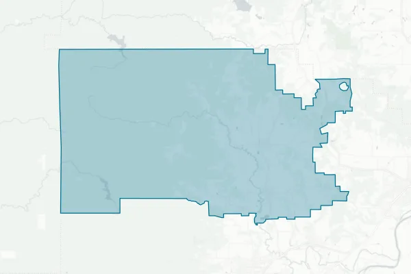 Yamhill Carlton School District No. 1 — detail map