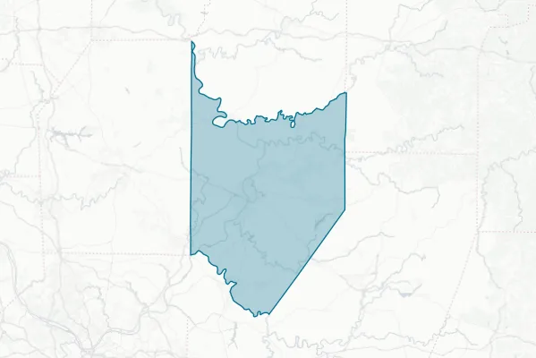 County of Armstrong — detail map