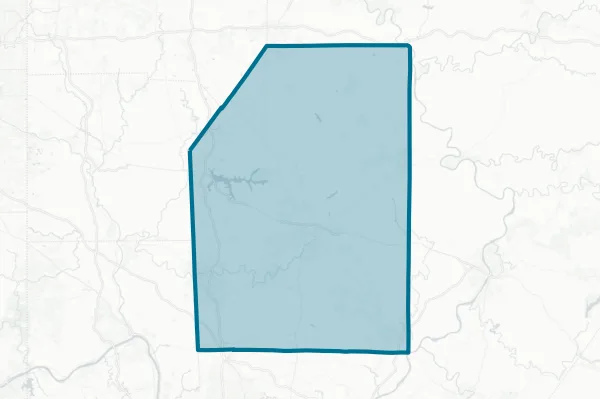 County of Butler — detail map