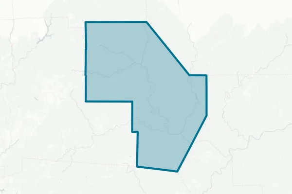 County of Cameron — detail map