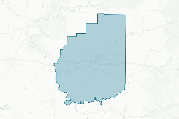 County of Clarion — detail map