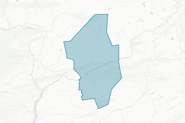 County of Columbia — detail map