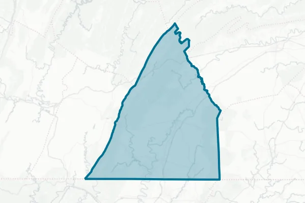 County of Franklin — detail map