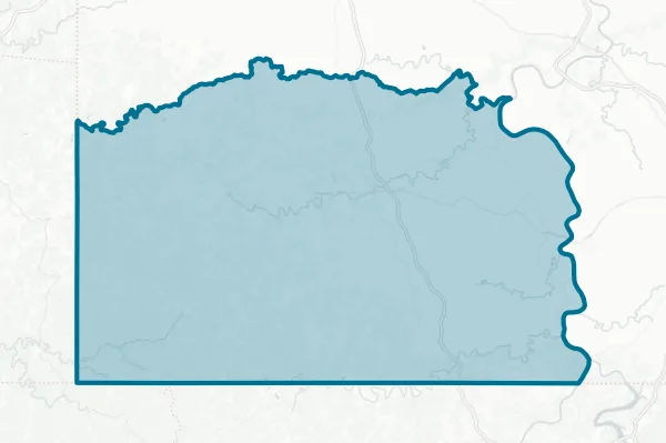 Central Greene School District — detail map