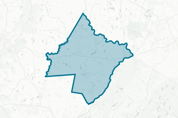 County of Pike — detail map