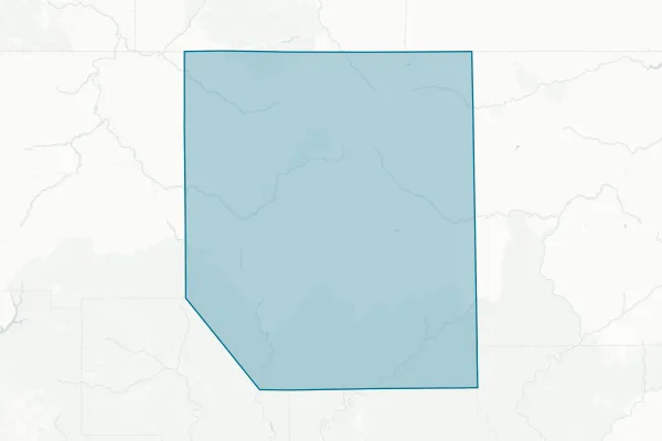 County of Potter — detail map
