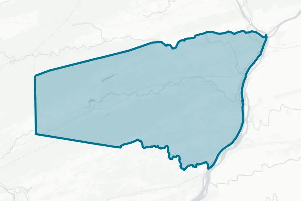 County of Snyder — detail map