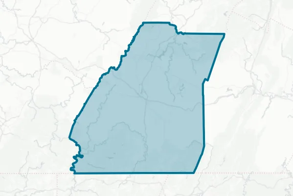 Somerset County — detail map