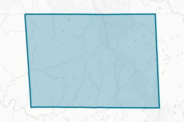 County of Susquehanna — detail map