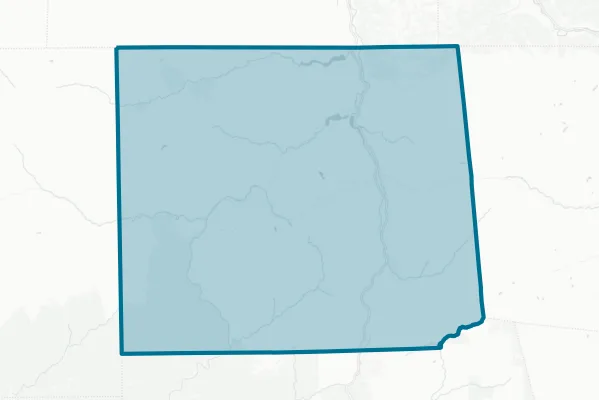 County of Tioga — detail map