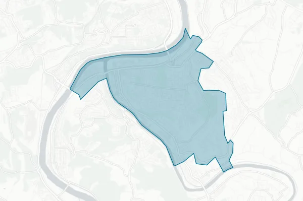City of McKeesport — detail map