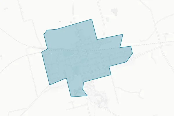 Borough of Topton — detail map