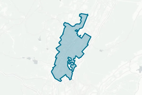 City of Altoona — detail map