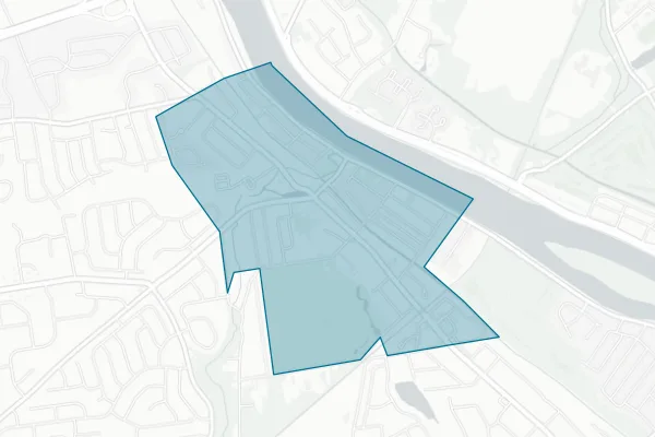 Yardley Borough — detail map