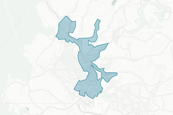 City of Johnstown — detail map