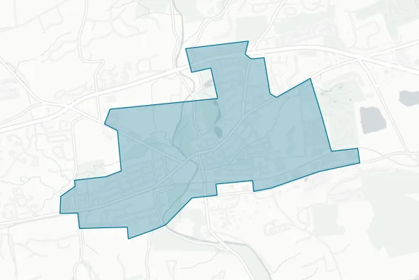 Borough of Downingtown — detail map