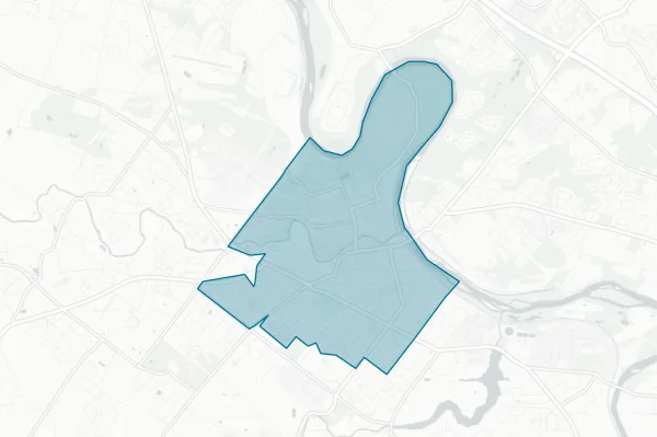 Borough of Phoenixville — detail map