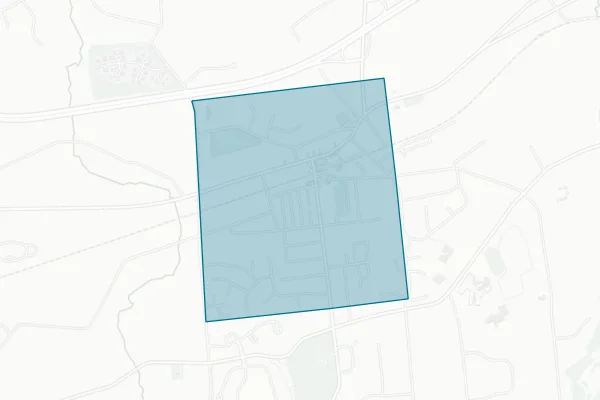 Borough of West Grove — detail map