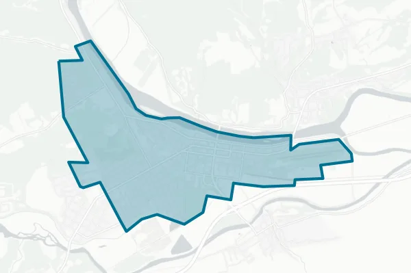 City of Lock Haven — detail map