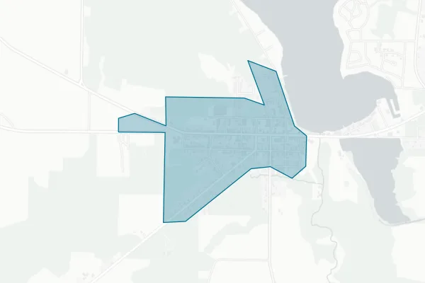 Borough of Conneaut Lake — detail map