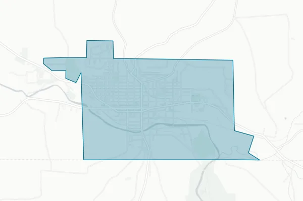City of Titusville — detail map