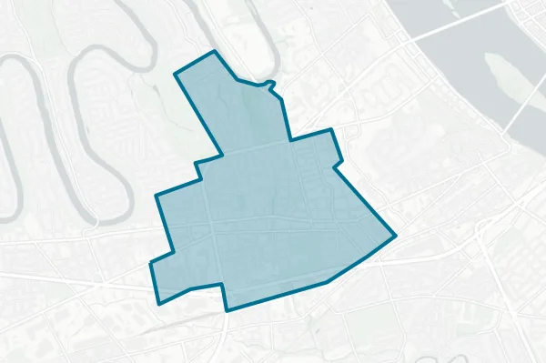 Camp Hill School District — detail map