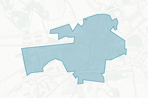 Borough of Carlisle — detail map