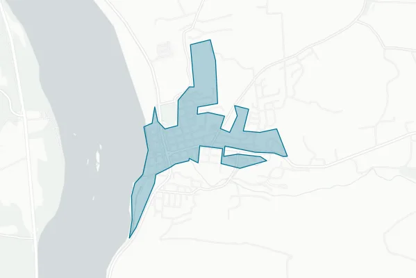 Borough of Millersburg — detail map