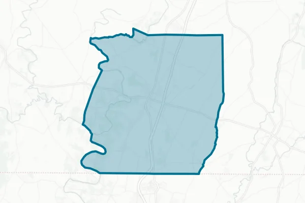 Greencastle-antrim School District — detail map