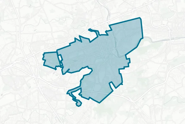 Allentown School District — detail map