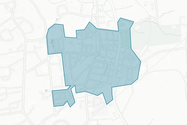 Borough of Coopersburg — detail map