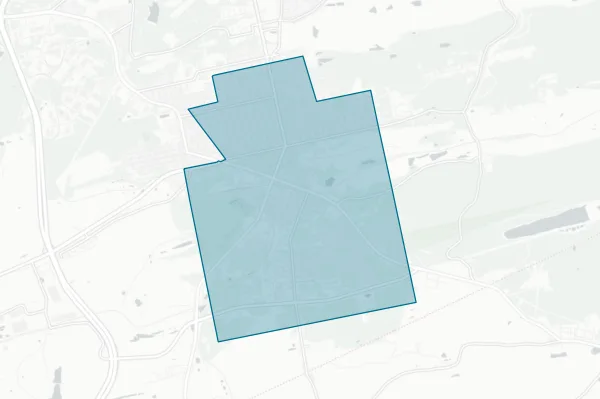 City of Hazleton — detail map