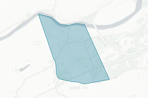 City of Nanticoke — detail map