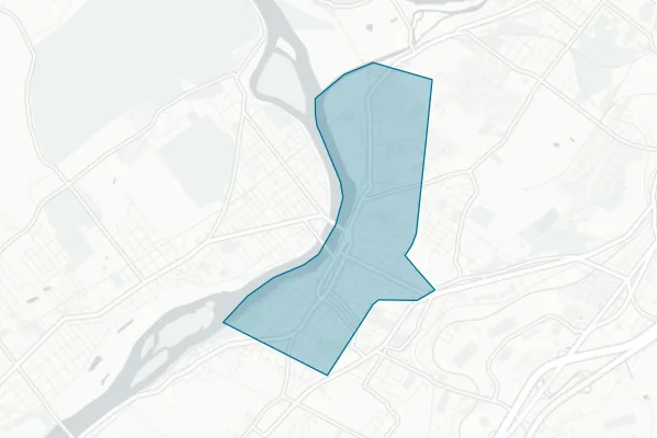 City of Pittston — detail map