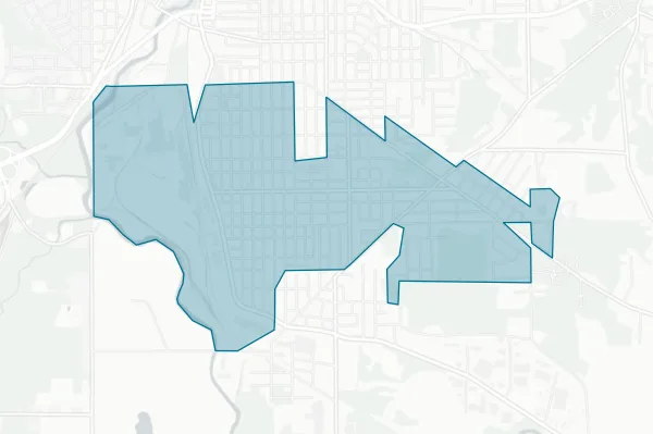 City of Farrell — detail map