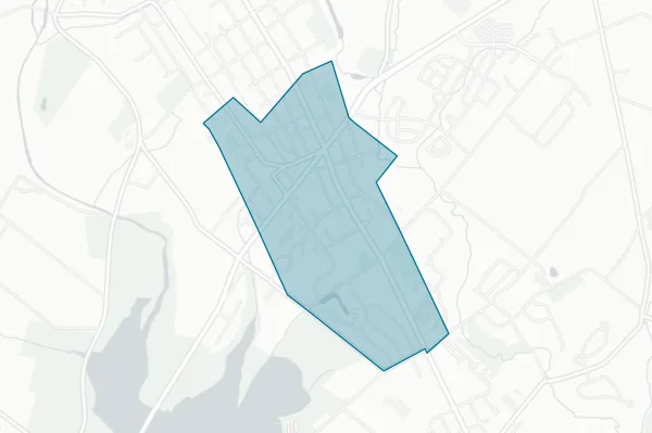 Pennsburg Borough — detail map